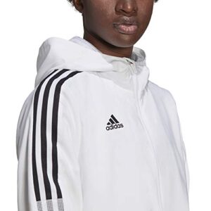 adidas womens Tiro 21 Windbreaker White Medium