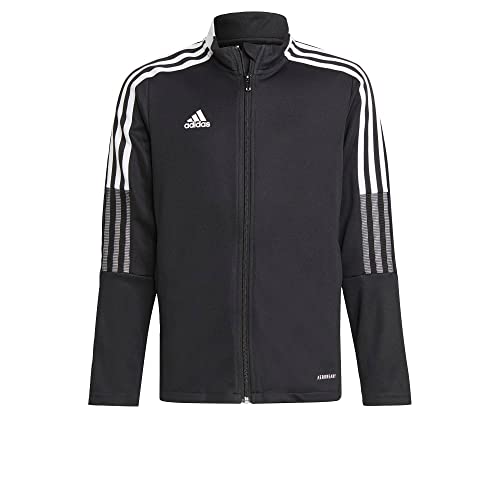 adidas unisex-child Tiro 21 Track Jacket Black Medium