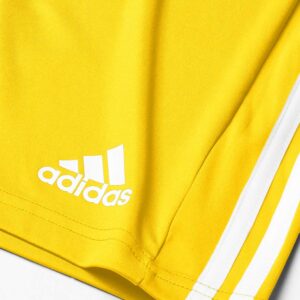 adidas boys Squad 21 Shorts Team Yellow/White Medium