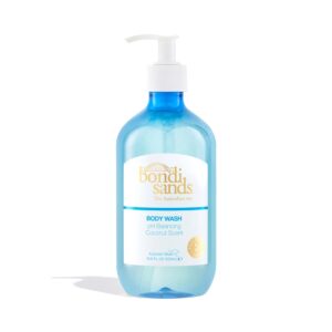 bondi sands body wash | ph balanced formula helps prolong your tan and gently cleanses + softens with aloe vera and coconut | 17 oz/500 ml…