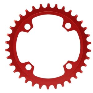 Bike Chainring,96BCD Bike Narrow Wide Round Chainring Repair Single Chain Ring for Mountain ycle (34T)