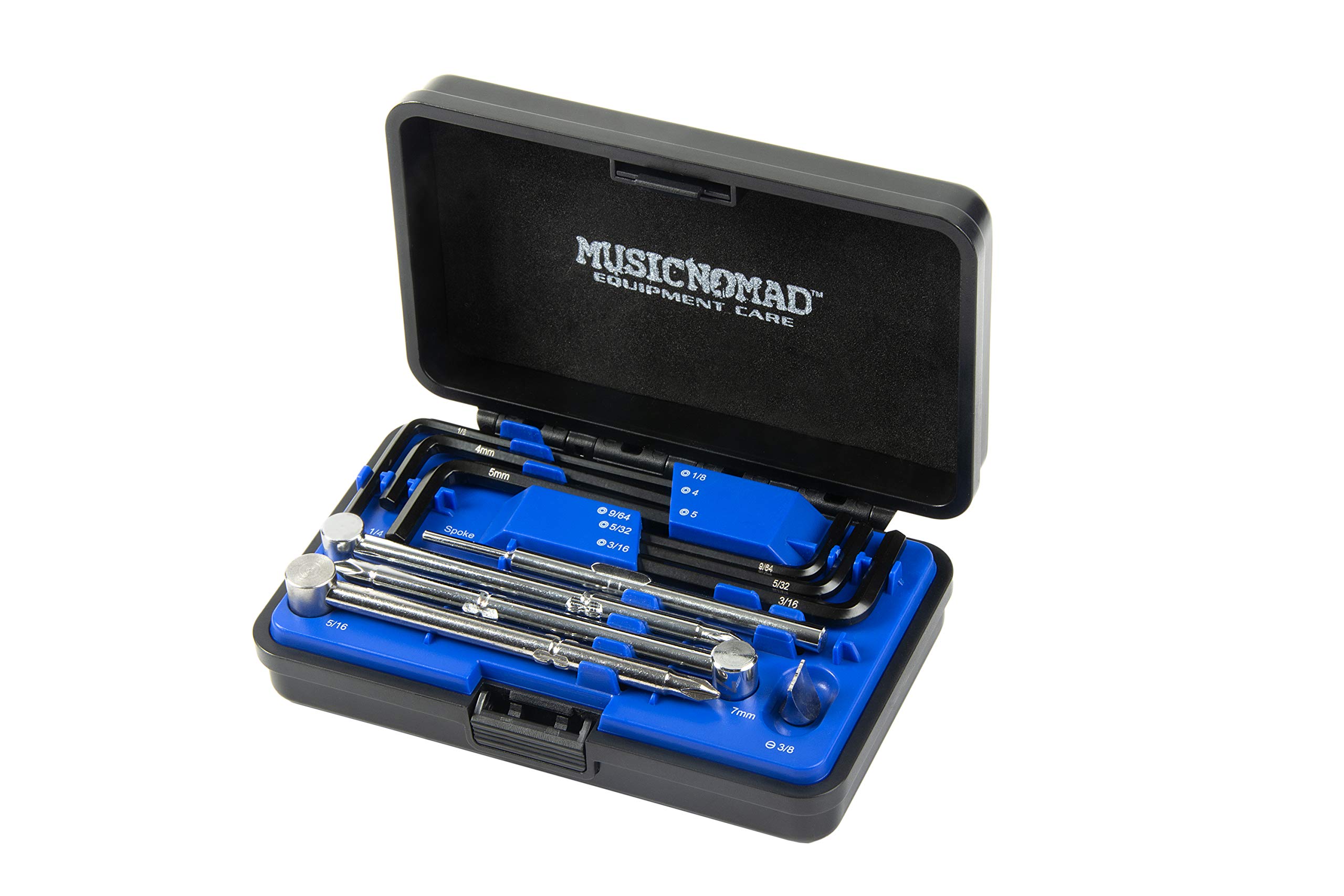 MusicNomad Premium Guitar Tech Truss Rod Wrench Set - 11 pcs. MN235