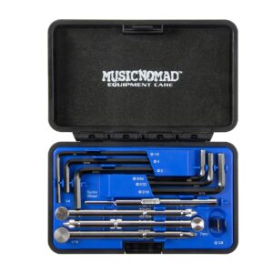 MusicNomad Premium Guitar Tech Truss Rod Wrench Set - 11 pcs. MN235