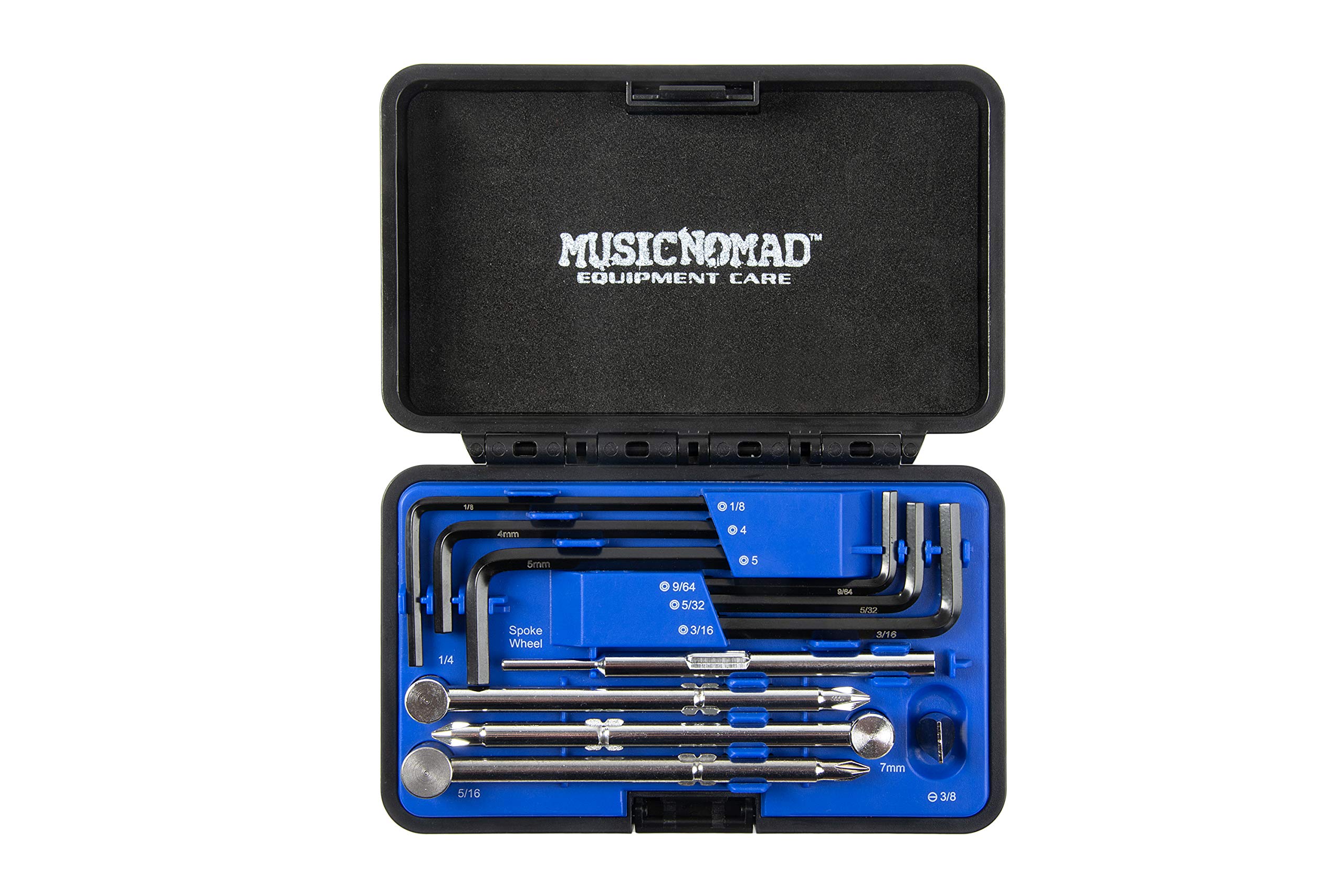 MusicNomad Premium Guitar Tech Truss Rod Wrench Set - 11 pcs. MN235