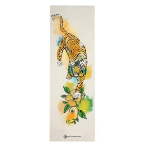 Shakti Warrior ShivShakti Yoga Mat - Artist Designed, Premium Printed mats, Non Slip, Great for Regular & Hot Yoga, Pilates and Workout (72 inch x 24 inch x 5mm Thick)