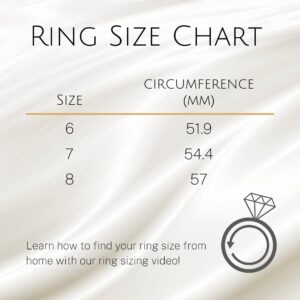 Round Cut Garnet Solitaire Ring for Women in 925 Sterling Silver 8 mm January Birthstone 4-Prong Setting Anniversary Ring Size 7 by Nicole Miller Fine Jewelry