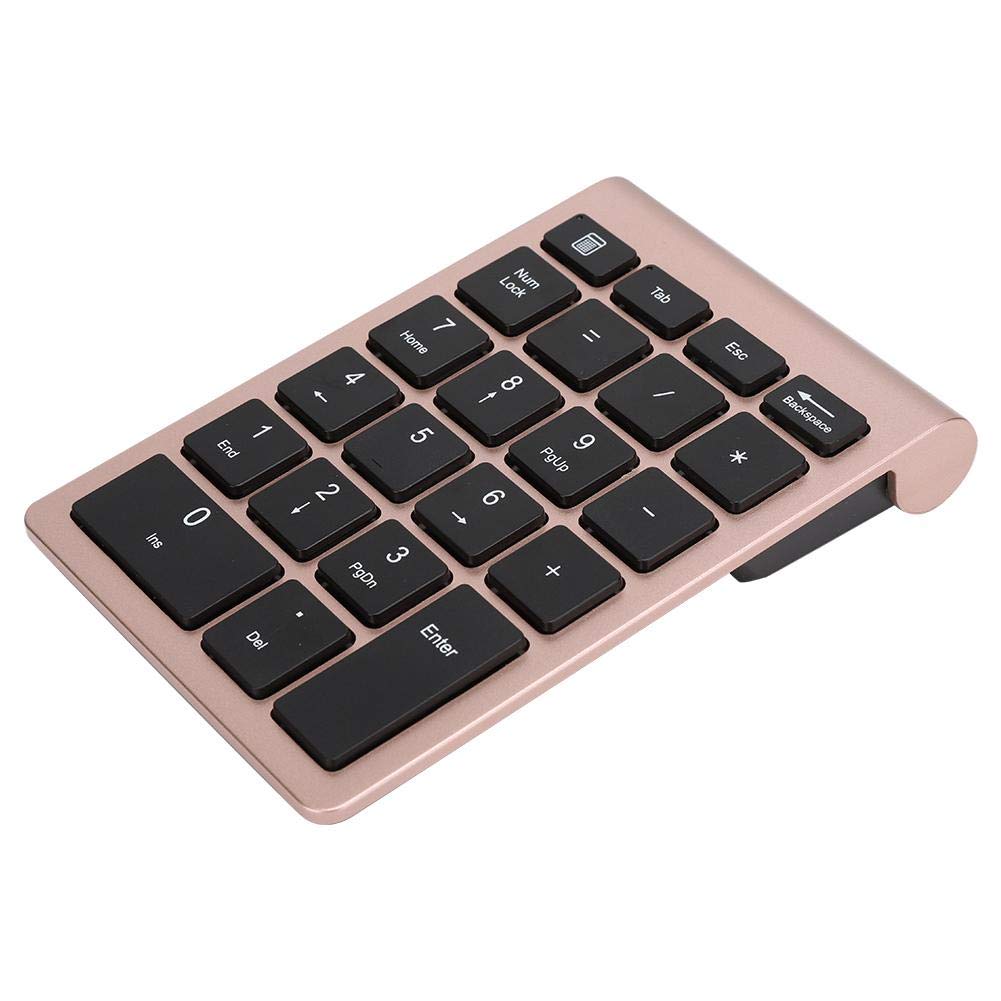 Pomya Bluetooth Number Pad, Numeric keypad,Portable 22Keys Numeric Keyboard,USB 2.4G Mini Keyboard for Laptop Desktop, PC, Pro,Notebook