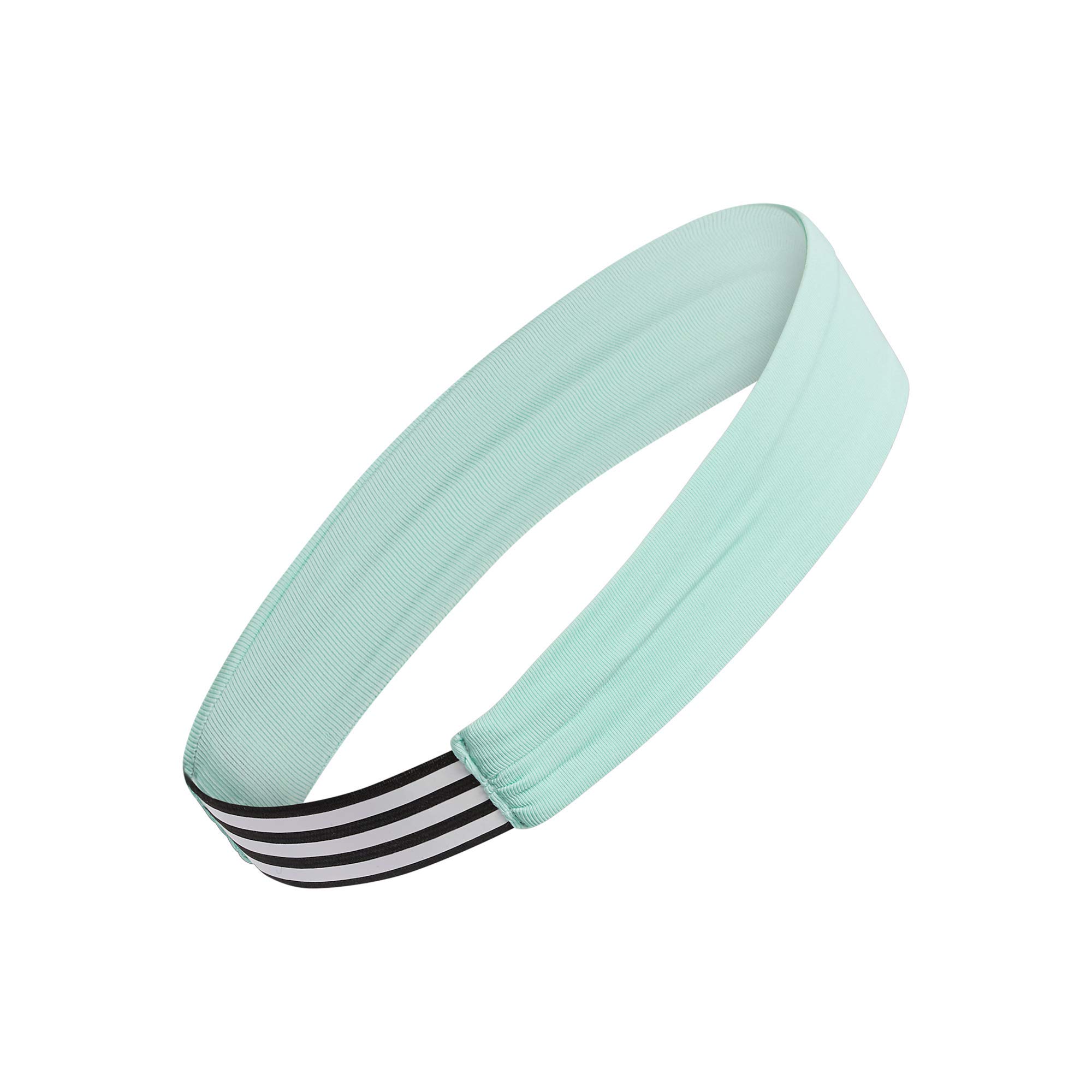 adidas Alphaskin Elastic Headband – Discontinued, Clear Mint/Black, One Size