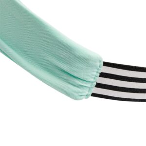 adidas Alphaskin Elastic Headband – Discontinued, Clear Mint/Black, One Size