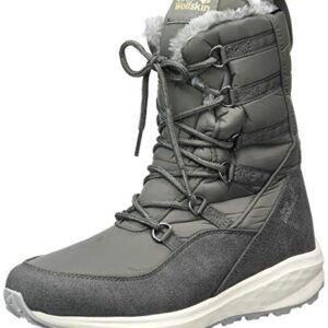 Jack Wolfskin Women's Nevada Texapore High Hiking Shoe Boot, Dark Grey/Light Grey, 9.5