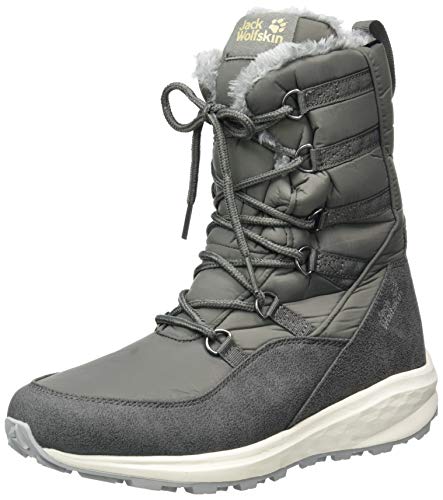 Jack Wolfskin Women's Nevada Texapore High Hiking Shoe Boot, Dark Grey/Light Grey, 9.5