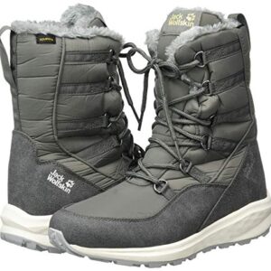 Jack Wolfskin Women's Nevada Texapore High Hiking Shoe Boot, Dark Grey/Light Grey, 9.5