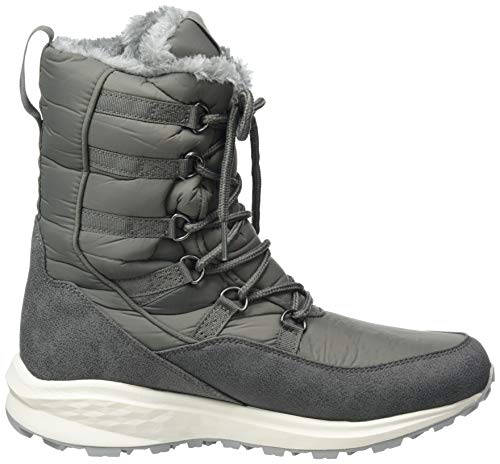 Jack Wolfskin Women's Nevada Texapore High Hiking Shoe Boot, Dark Grey/Light Grey, 9.5