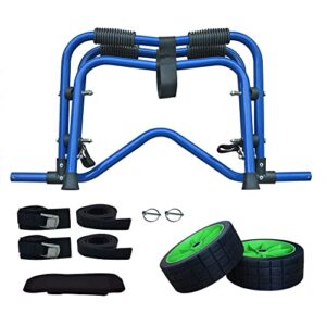 Newcod Kayak Cart, Kayak Dolly with Airless Tire for Carrying Kayak Canoe SUP Paddle Board