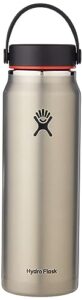 hydro flask 32 oz lightweight wide flex cap slate