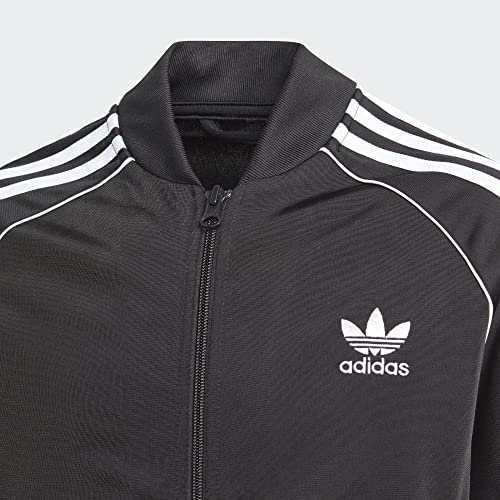 adidas Originals,unisex-youth,SST Track Top,Black/White,Large