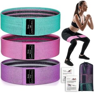 renoj resistance bands, exercise workout bands, yoga straps for women and men, 5 sets of stretch bands for booty legs, pilates flexbands