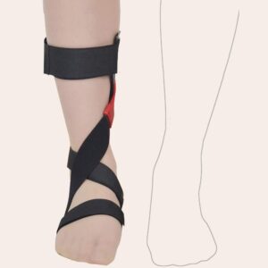 Ankle Brace - Ankle & Foot Orthosis Support for Drop Foot,Nerve Injury,Foot Position & Relieve Pressure - Adjustable AFO Brace,Right,S