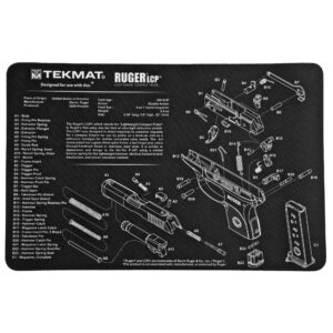 TekMat Ruger LCP Gun Cleaning Mat,Black