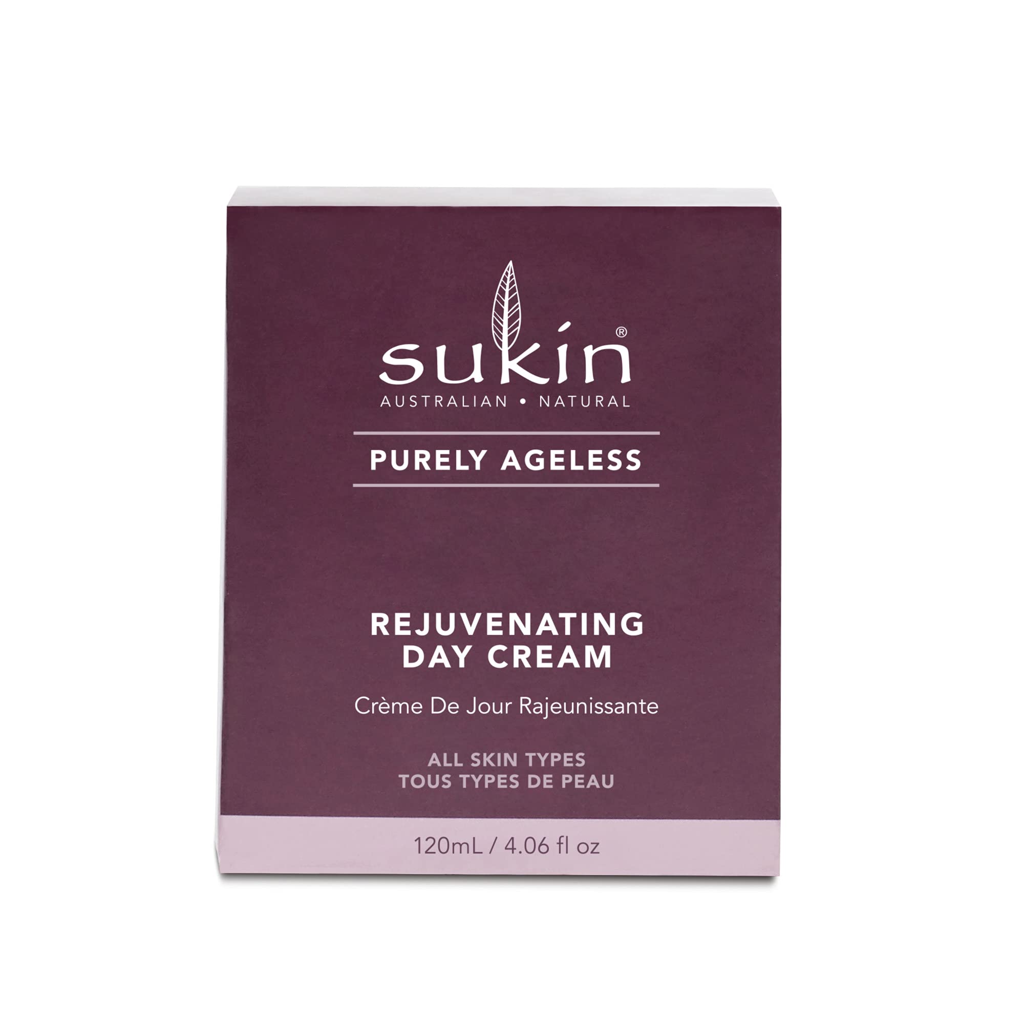 Sukin Purely Ageless​ Rejuvenating Day Cream​, 4.06 fl oz