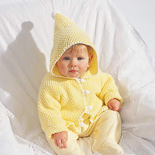 Bernat Softee Baby Yarn - 6 Pack with Patterns (Lemon)