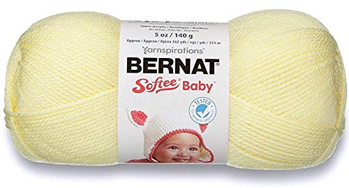 Bernat Softee Baby Yarn - 6 Pack with Patterns (Lemon)