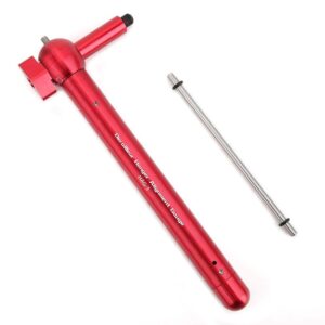 Vbest life Bicycles Derailleur Hanger Alignment Gauge,Bike Tail Hook Calibration Tools for Mountain Bicycle(red)