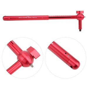 Vbest life Bicycles Derailleur Hanger Alignment Gauge,Bike Tail Hook Calibration Tools for Mountain Bicycle(red)