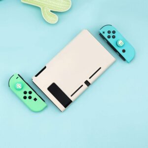 GeekShare 4PCS Silicone Tree and House Joycon Thumb Grips-Nintendo Cover Analog Thumb Stick Grips-Joystick Caps Compatible with Switch /OLED/ Switch Lite