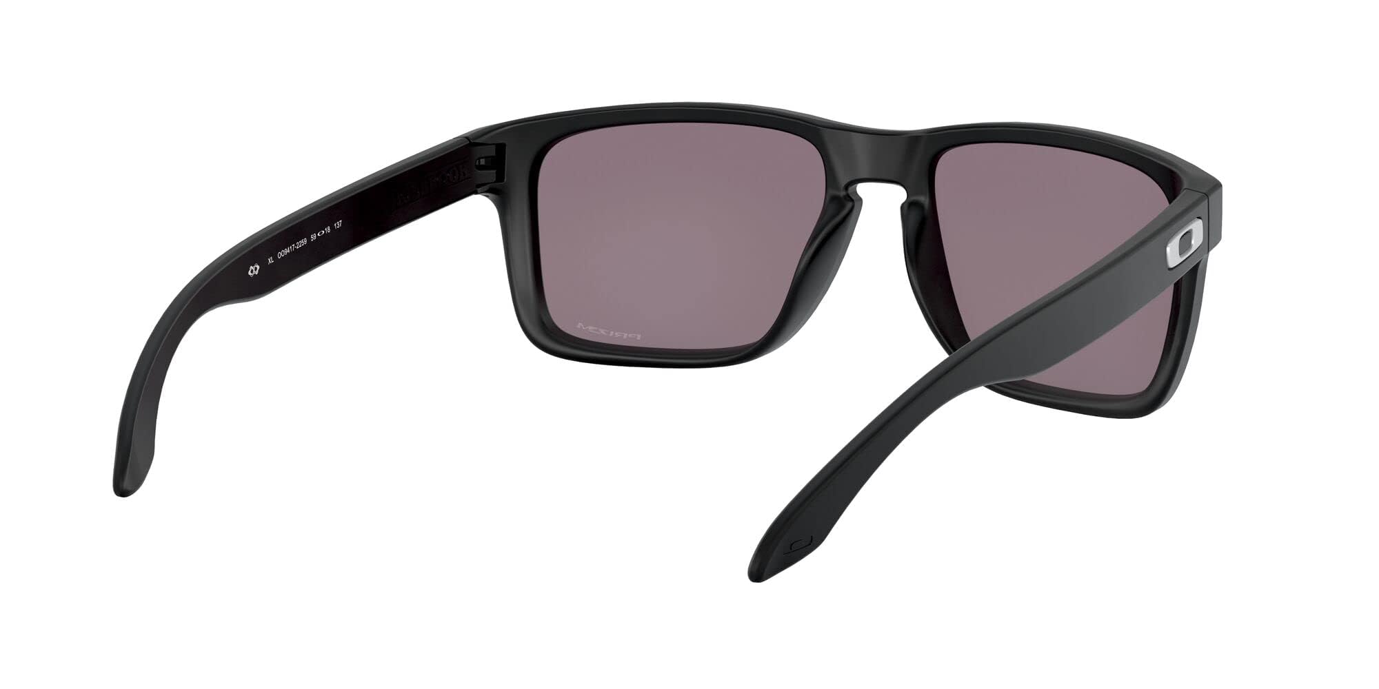 Oakley Men's OO9417 Holbrook XL Square Sunglasses, Matte Black/Prizm Grey, 59 mm