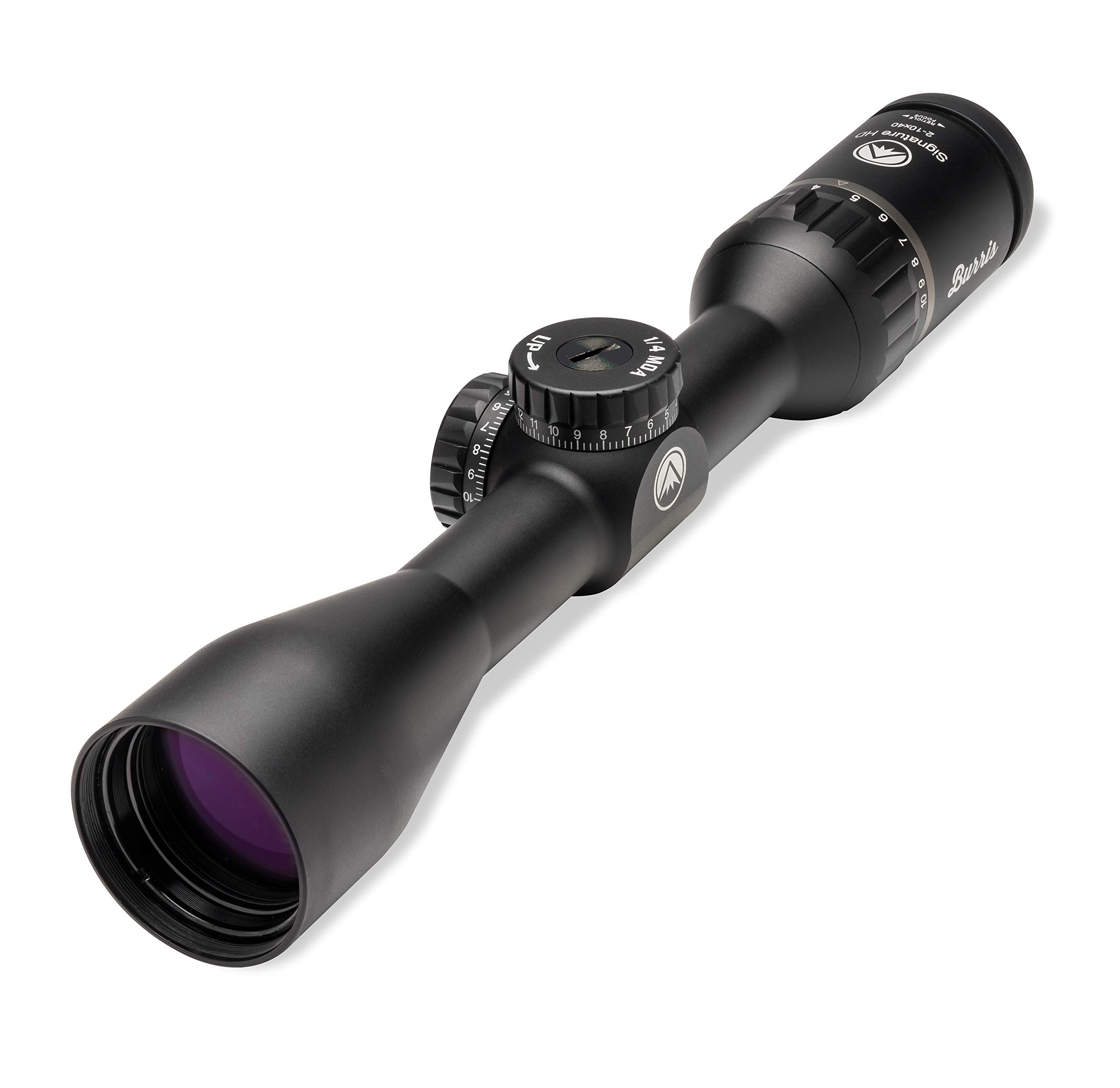 Burris Signature HD Hunting Rifle Scope with Premium Multi-Coated Glass, Matte Black, 2-10x40mm E3 MOA