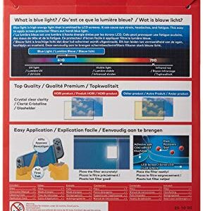 Hori Nintendo Switch Blue Light Screen Filter (Blue Light Blocking Screen Protector) Officially Licensed By Nintendo - Nintendo Switch