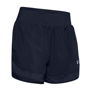 under armour womens locker woven short navy sm