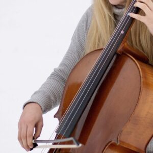 WADA Cello Bow Grip Aid: A Correct Bow Hand without Strain. A Second to Attach to the Bow and Remove. You can Concentrate on your Sound and Music with a Relaxed Hand and Arm from the Beginning.