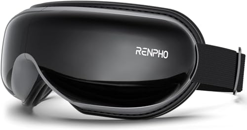 RENPHO Eyeris 1 FSA/HSA Eligible Eye Massager with Heat, Face Massager for Migraine Relief, Eye Care Mask Massager, Relax Reduce Eye Strain Dry Eye Improve Sleep, Birthday Gifts for Women/Men