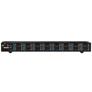 Tripp Lite KVM Switch, 16 Port HDMI USB with Audio and USB Sharing KVM Switch, 1U Rack Mount (B024-HU16)