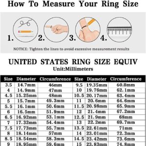 TIGRADE 2mm Women Titanium Eternity Ring Half Cubic Zirconia Anniversary Wedding Engagement Band (silver, 5)