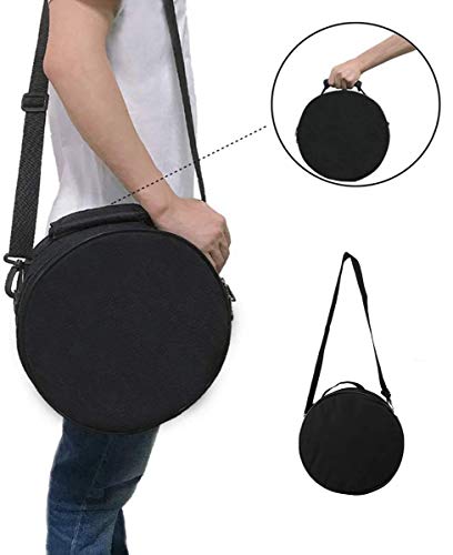 Steel Tongue Drum Tank Drum - Standard C Key 8 Notes 8 inches Pan Drum - Percussion Instrument with Drum Mallets -Handpan Drum with Bag, Music Book, Finger Picks for Camping, Meditation, or Yoga