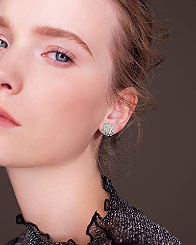 Wremily 8 Pairs Clip Earrings Set for Women Rose Flower CZ Simulated Pearl Gold Knot Clip Earrings with Rubber Pads Non Pierced Hypoallergenic Clip on Earrings Jewelry