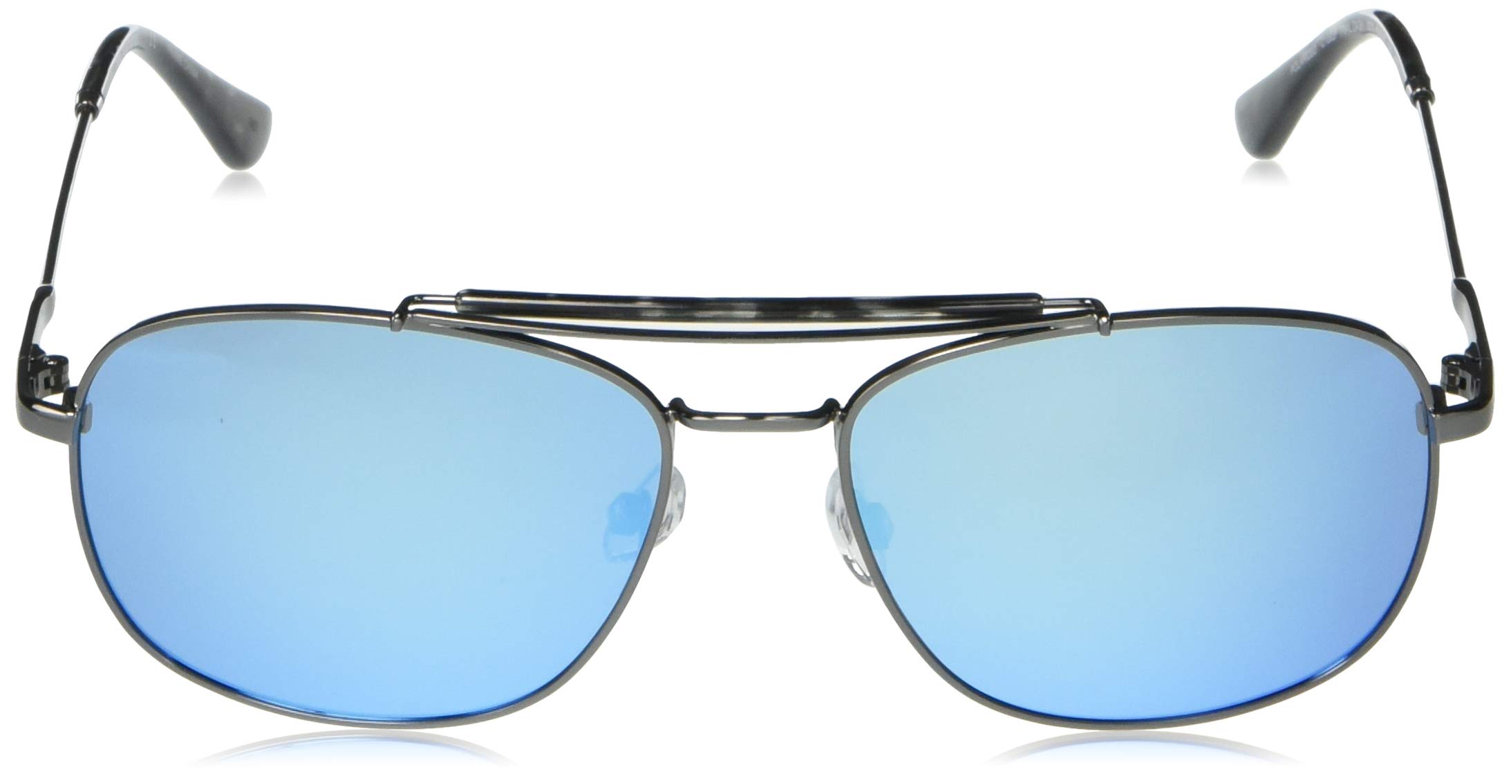 Columbia Womens Trail Dash Sunglasses, Gunmetal/Blue Flash Polarized, 50 Mm US