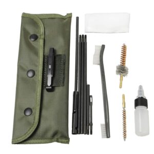 funpower rifle gun cleaning kit set pistol brushes cleaner for 5.56mm .223 22lr .22 cal