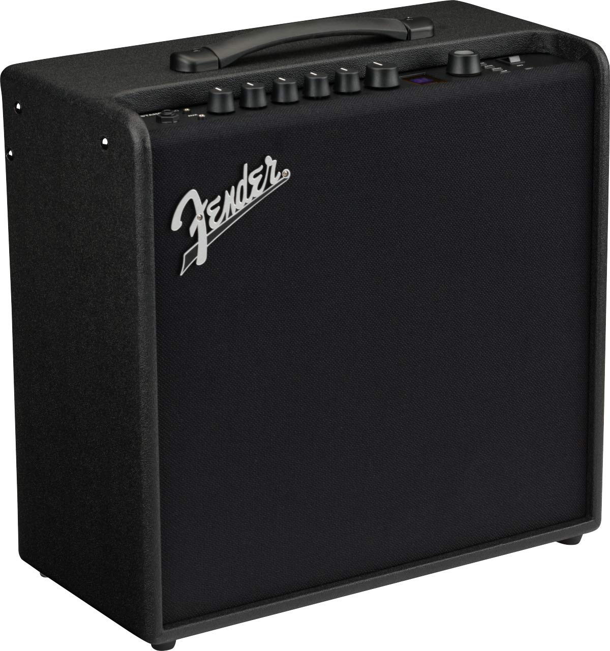 Fender Mustang LT50 Guitar Combo Amplifier Bundle with Instrument Cable and Picks