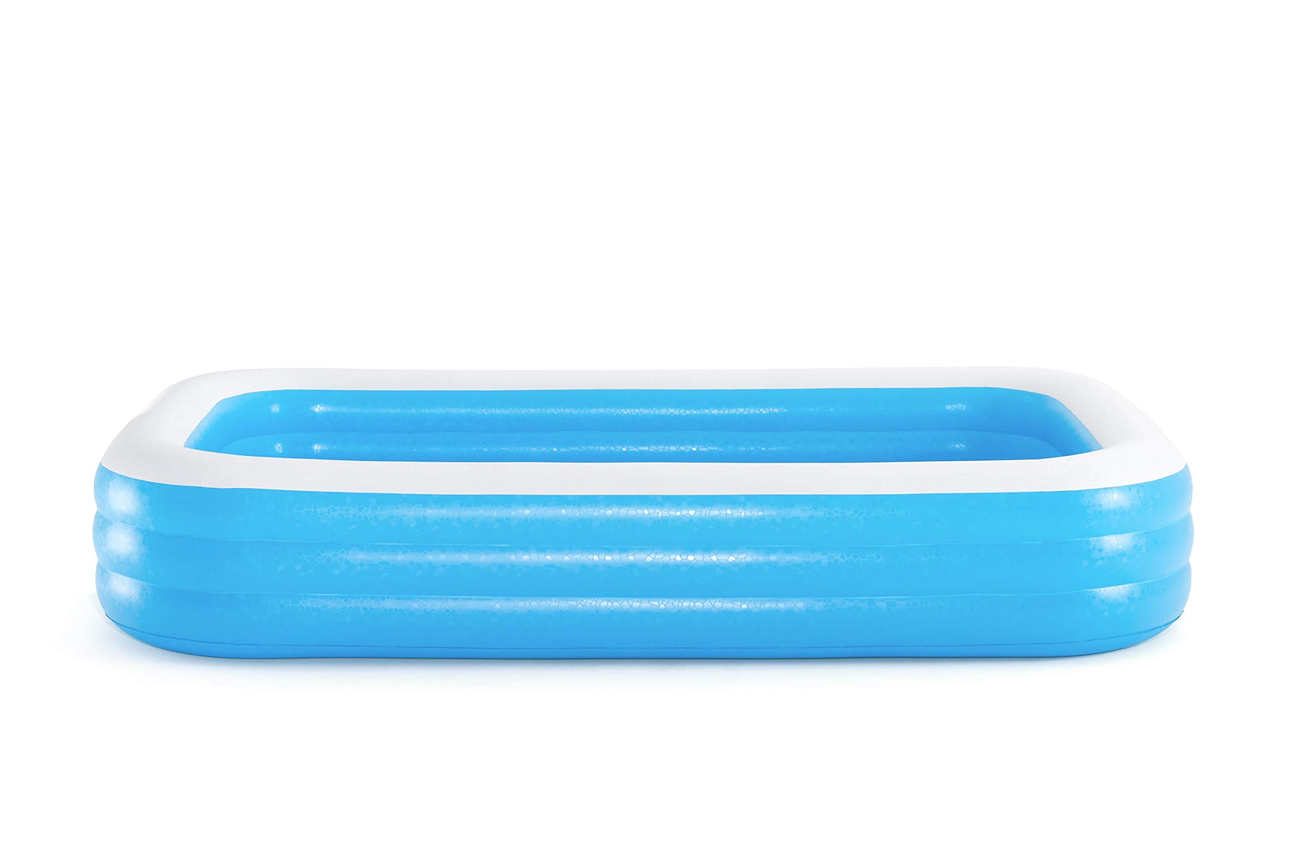 H2OGO! Blue Rectangular Inflatable Family Pool (10' x 6' x 22")