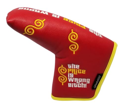 ReadyGOLF The Price is Wrong Bitch Embroidered Putter Cover - Blade