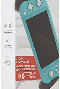 Nyko Shock 'N' Rock for Nintendo Switch Lite - Ergonomic Comfortable Grip That Adds Accurate Rumble Effect and Stereo Speaker - Nintendo Switch