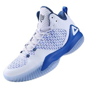 Peak High Top Mens Basketball Shoes Streetball Master Breathable Non Slip Outdoor Sneakers Cushioning Workout Shoes for Fitness