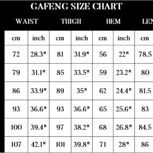 Gafeng Mens Linen Harem Capri Pants Drawstring 3/4 Shorts Casual Beach Yoga Hippie Thai Pants