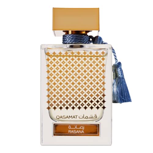 RASASI Qasamat Rasana Unisex EDP - Eau De Parfum 65ml(2.1 oz) | Intoxicating Heart w/Damask Rose |Floral Notes of Iris & Rose