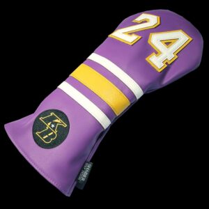 SHABIER Golf Sports Style Golf Wood Club Headcover Driver Cover for Taylormade M5 M6 Driver (Purple 24 Driver Cover)