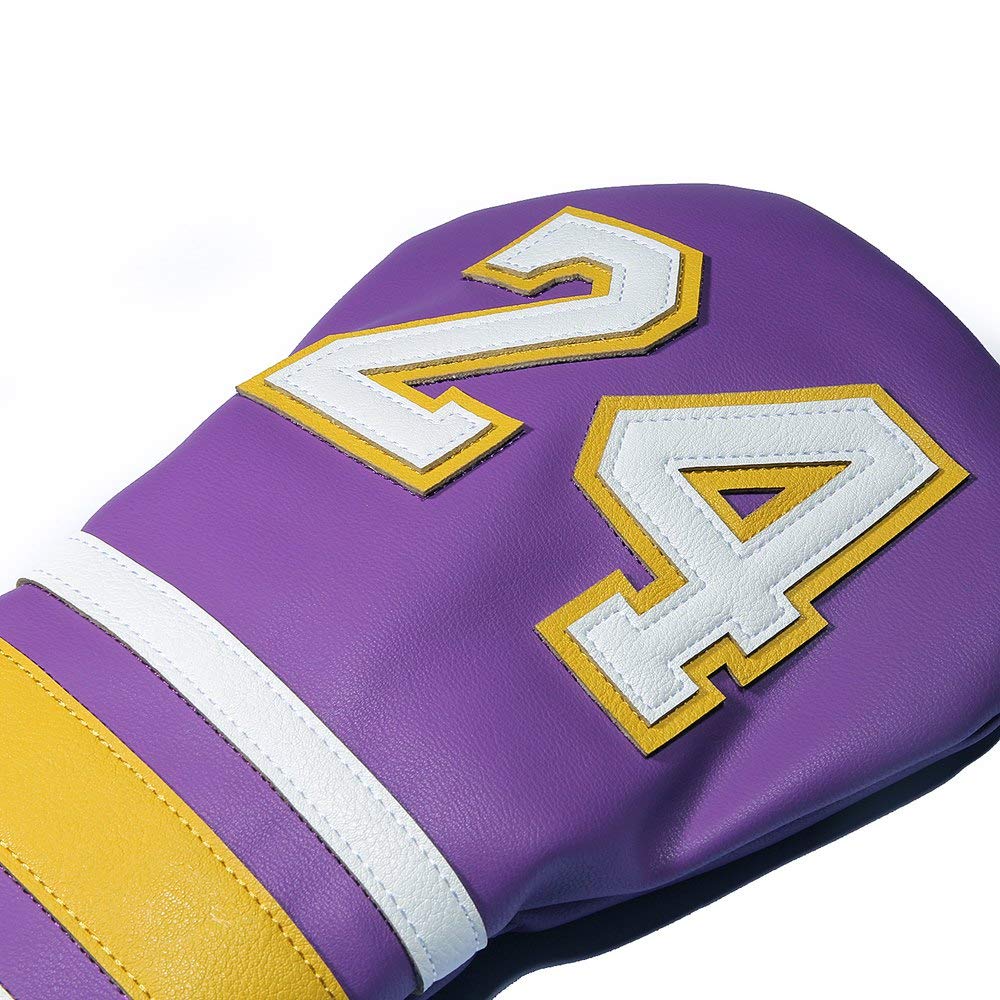 SHABIER Golf Sports Style Golf Wood Club Headcover Driver Cover for Taylormade M5 M6 Driver (Purple 24 Driver Cover)